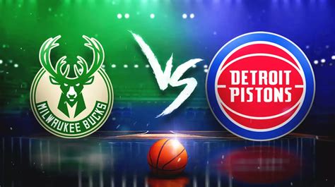 bucks vs pistons prediction